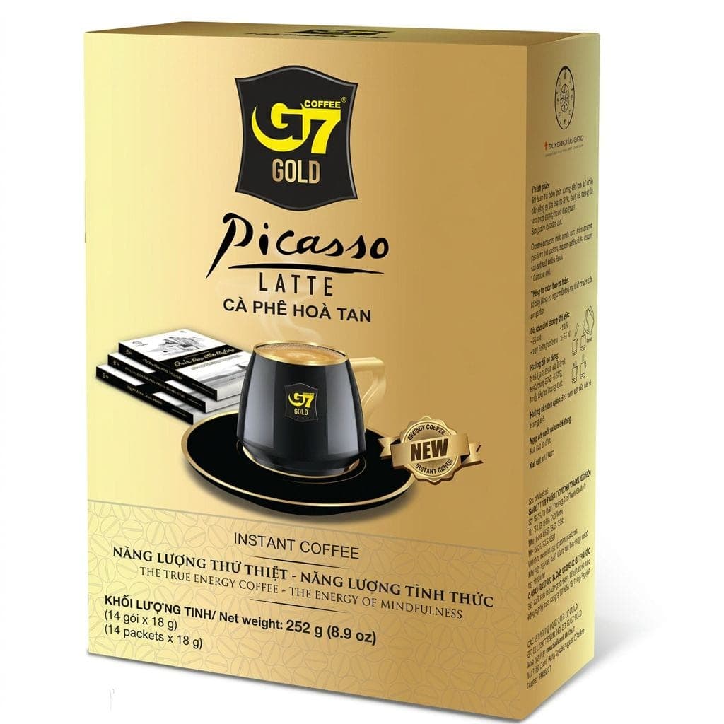 G7 Gold Picasso Latte — растворимый вьетнамский кофе