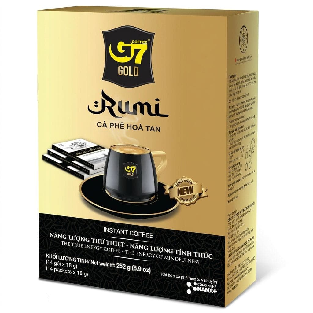 G7 Gold Rumi — растворимый вьетнамский кофе