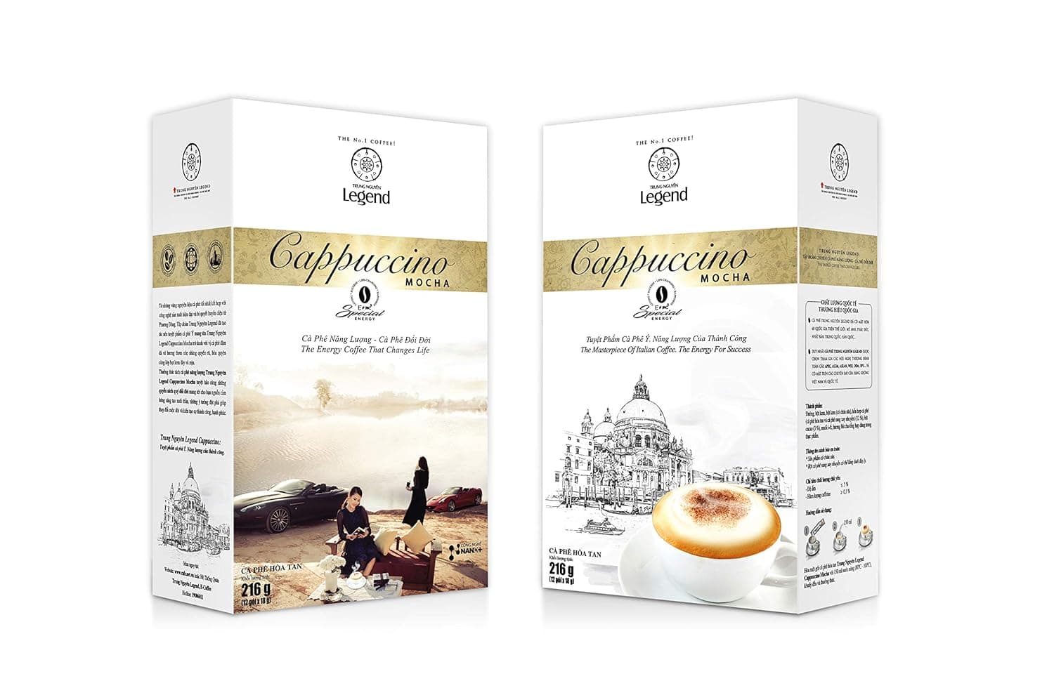 Legend Cappuccino Mocha — растворимый вьетнамский кофе