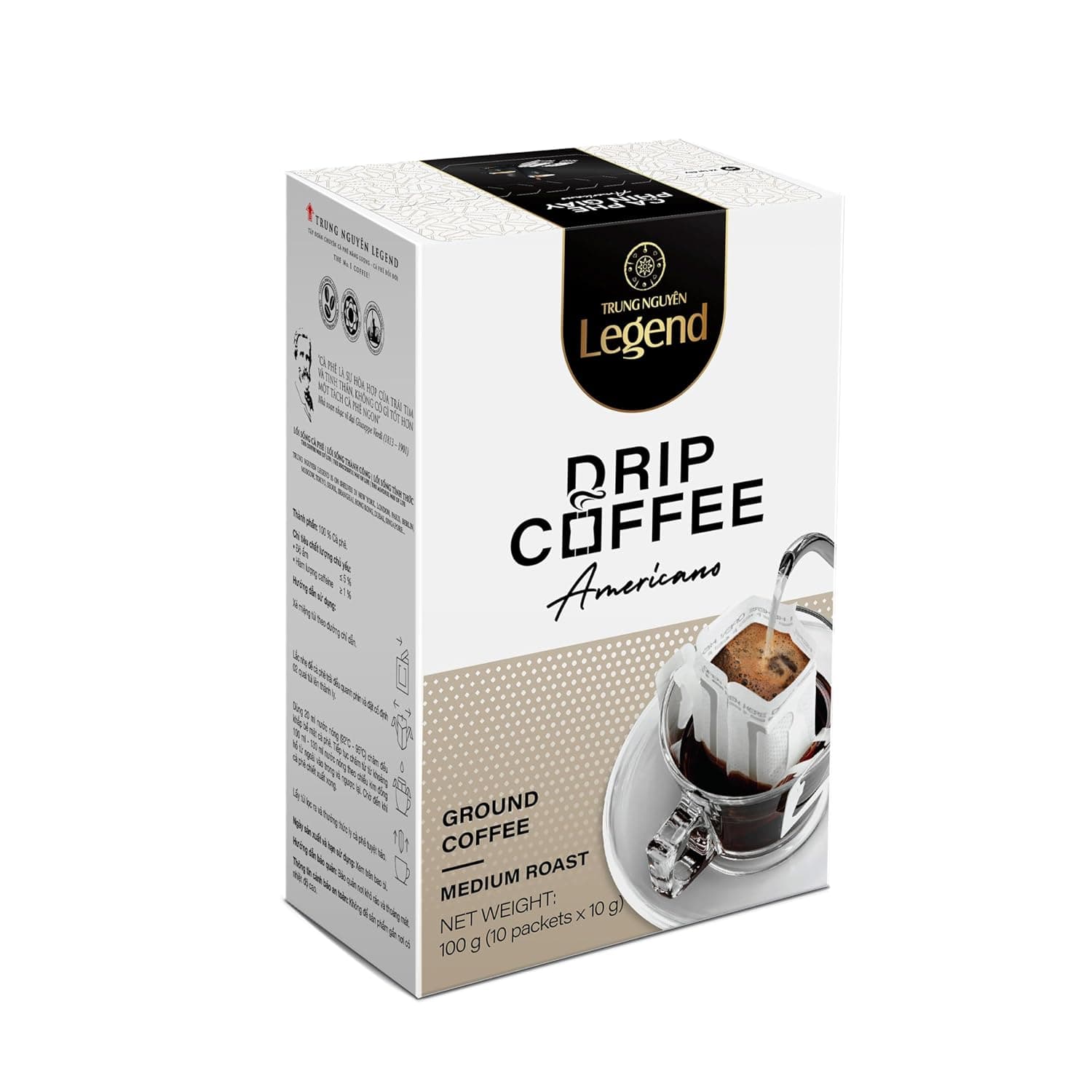 Legend Drip Americano — молотый вьетнамский кофе